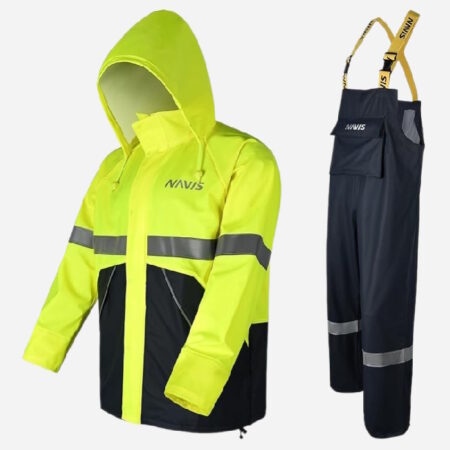 Костюм дождевик Navis Marine PRO Rain Suit салатово-черный